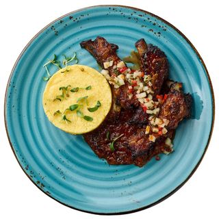 Свинні реберця з баношем