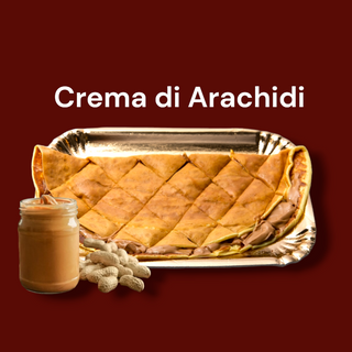 Crêpe con crema di arachidi