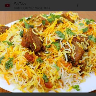 Beef Biryani (grande)