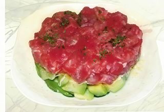 Tartar de atún