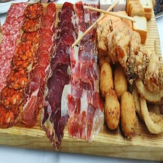 Tabla de embutidos ibéricos