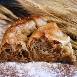 Парче тиквеник с ръчно точени кори