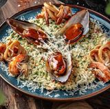 Risotto cu fructe de mare