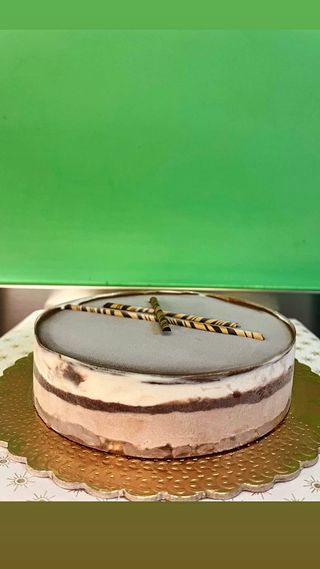 Torta gelato Nutella e Kinder