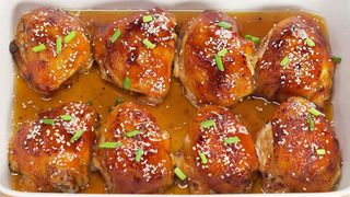 Філе стегна курки у соусі тереякі (вагов.)