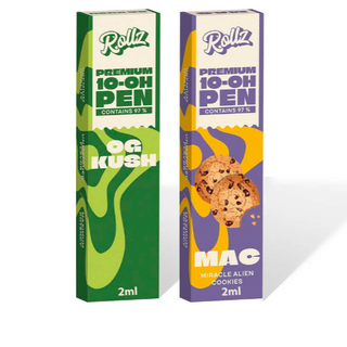 Pack 2 Vapeadores Desechables 97% 10-OH 2ml - Rollz