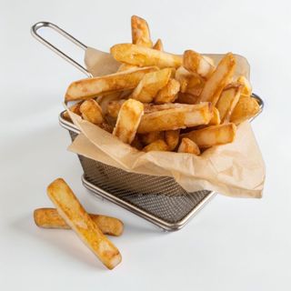 Frytki belgijskie grube
