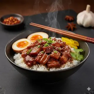 Arroz de Panceta Taiwanesa