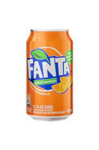 Fanta Laranja Lata 330ML