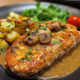 Plat D'Escalope