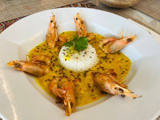 Caril de Camarão