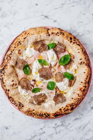 Pizza à la truffe