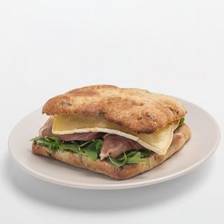 Focaccia De Jamón Serrano