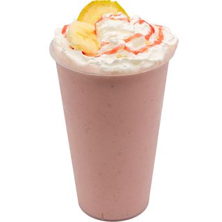 522. Milkshake De Fresa Y Plátano (500 Ml.)