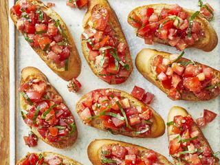 Bruschetta jamón serrano