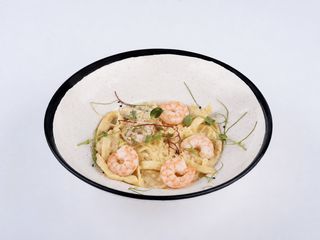 Паста з креветками (300g)