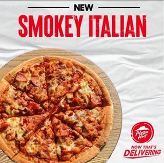Smokey Italian Medium Pizza  +  4 Nuggets