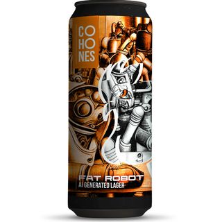Бира Cohones fat robot lager