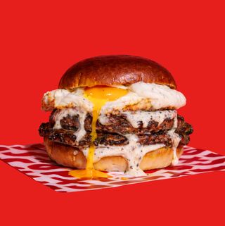 La trufada con huevo Burger