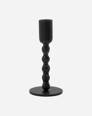 Castiçal Bolas Ferro Preto