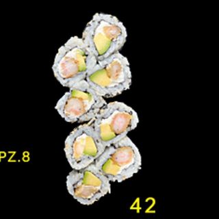 42 Uramaki salmone cotto Philadelphia 8pz