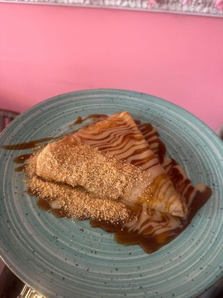 Linolada, keks i karamela