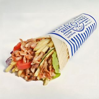 Gyros veliki vegetarijanski