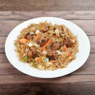 Veg Manchuri Fried Rice Gravy