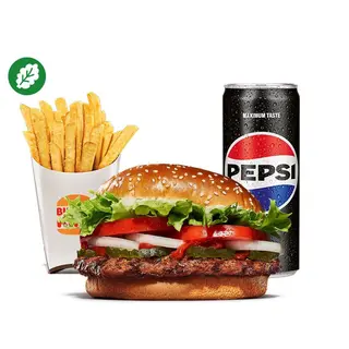 Plant-Based Whopper Meniu