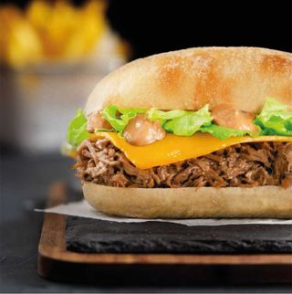 Menu de Sandwich Texas