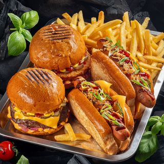 Пательня з Бургерами та Хот-Догами