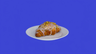 Croissant pistacjowy