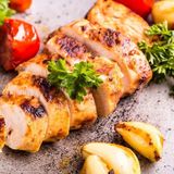 Tagliata di petto di pollo