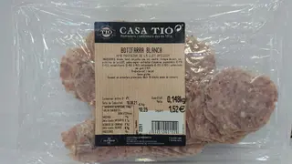 Botifarra Blanca A Talls. Aprox. 180 Gr.