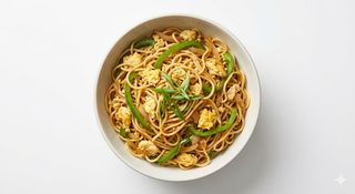 Egg & Green Pepper Noodles