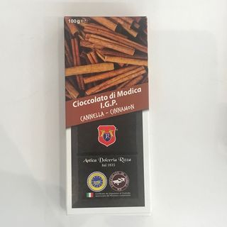 Cioccolato di Modica IGP fondente cannella