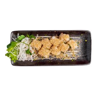 Tostadas De Gambas Con Sésamo