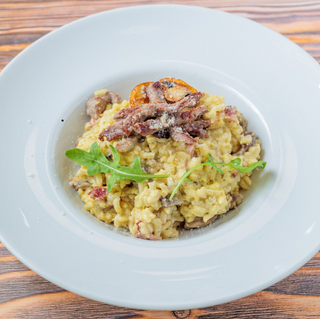 Ramstek risotto
