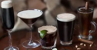 Black Guinness cold coffee