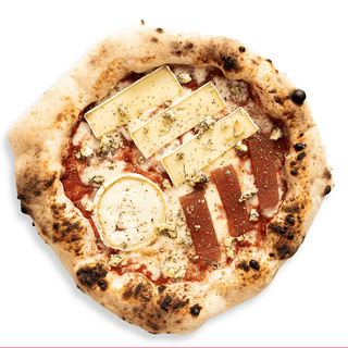 Pizza formatge amb codony (30cm.)