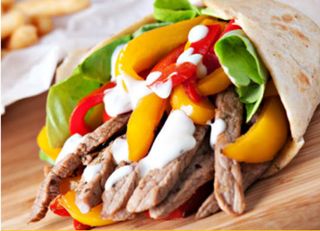 Kebab Mexican pui/vită