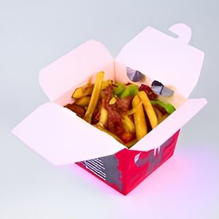 Фри с курицей