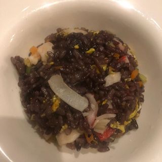 228. Riso Venere con misto mare