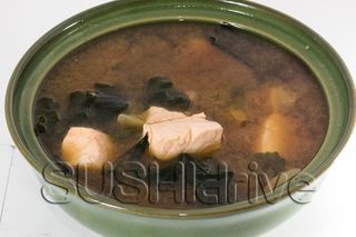 Zupa Miso Łosoś 
