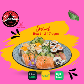 Sushi Caixa 1 - 26 Peças