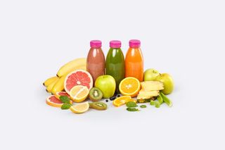 Фруктово-ягідні смузі з додаванням апельсинового фрешу (350мл)