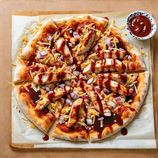 BBQ Chicken Pizza Large