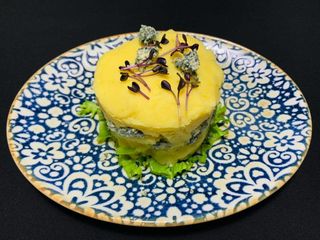 პიურე ლურჯი ყველით (ლურჯი ყველი 10%) 270გრ