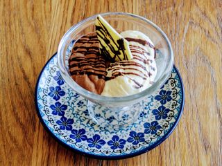 Mousse bianco e nero