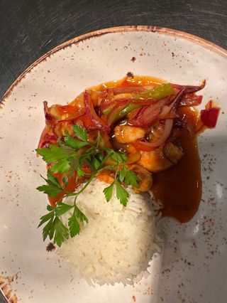 Chilli Dulce Con Langostinos